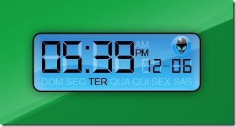 Alienware Digital Clock | Patel Bhaumik's Blog